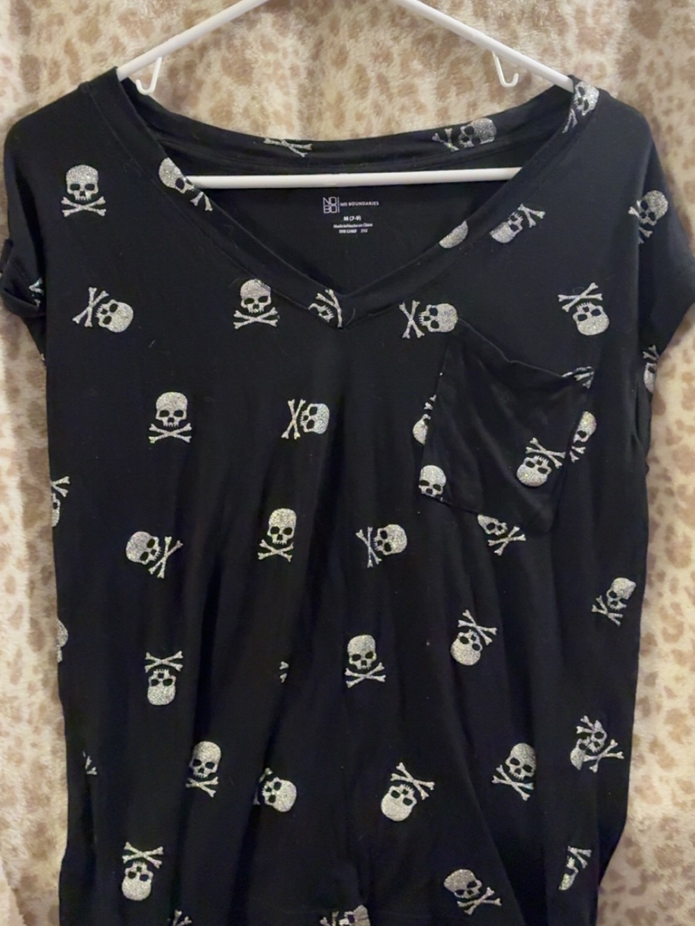 Skull Tee w Pocket